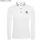 MARK&LONA 마크앤로나 6종 여성 골프 긴팔 카라티셔츠